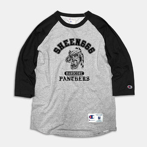 Hardcore Panthers Baseball T-Shirts grey/black by Champion