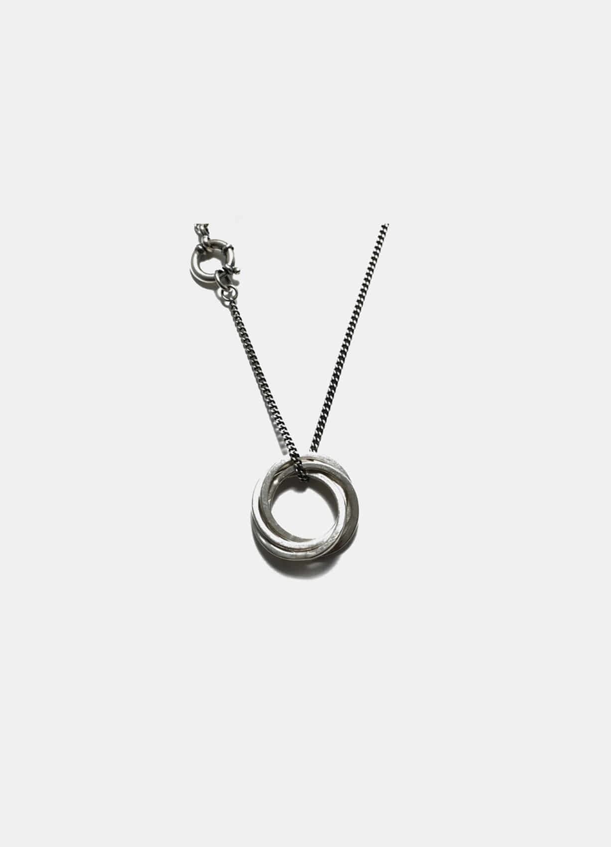 fluid layered ring pendant