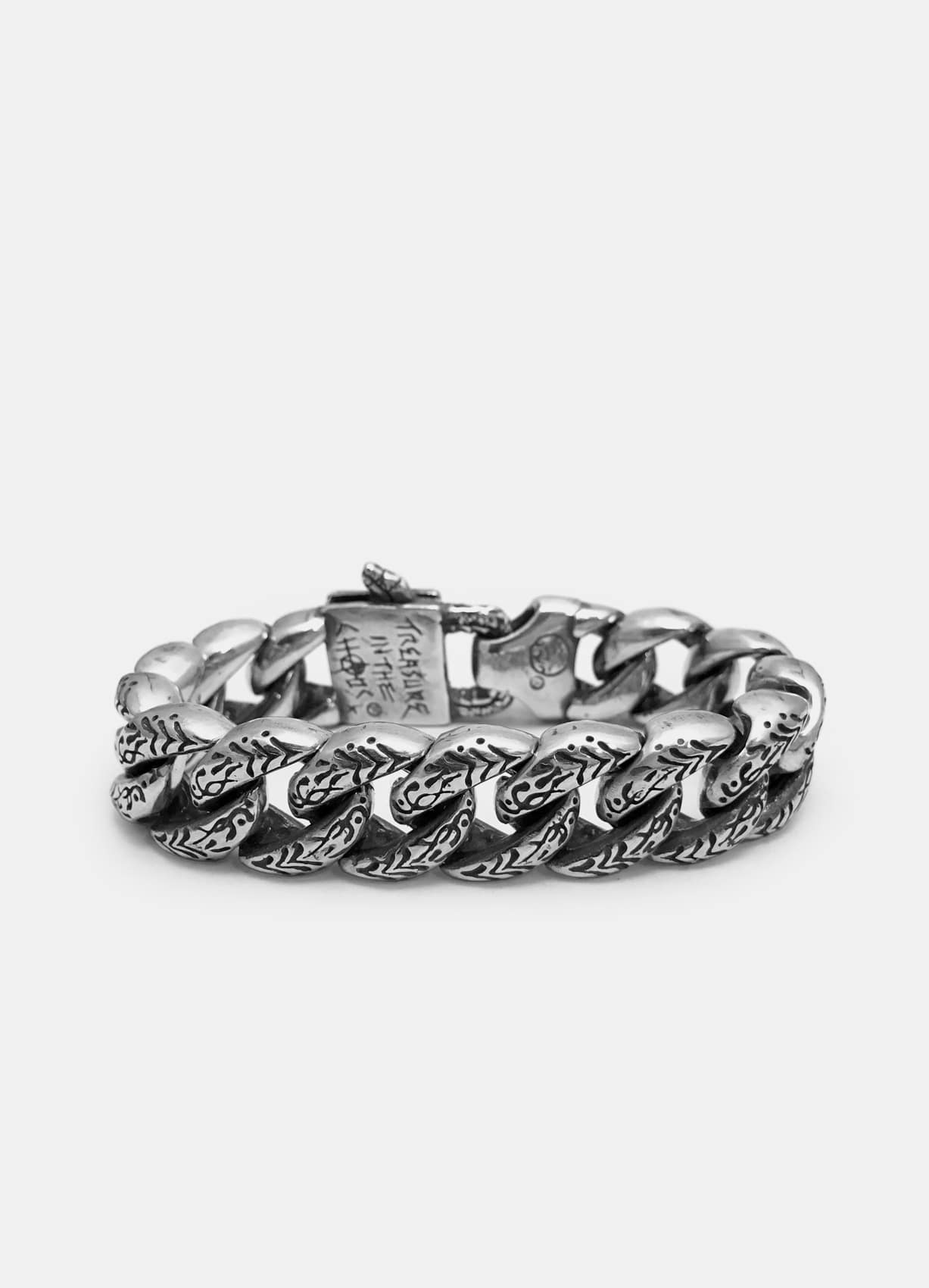 599 Paisley Link Bracelet w/ Snake Buckle