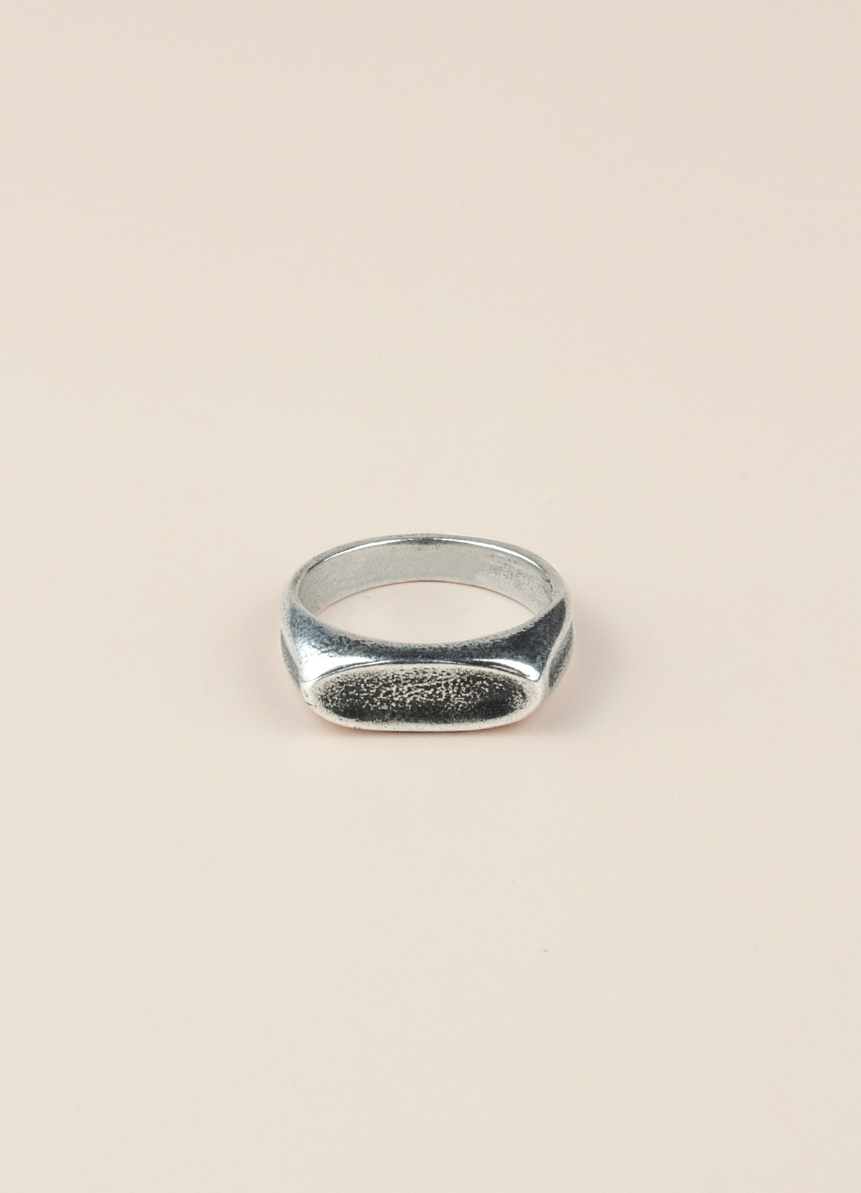 Narrow Circle Ring Silver